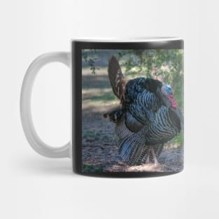 Profile of Displaying Wild Turkey Mug